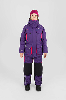 Камчатка МАГМА женский костюм для рыбалки GRAYLING зимний, фиолетовый Камчатка МАГМА женский костюм для рыбалки GRAYLING зимний, фиолетовый