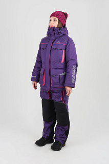 Камчатка МАГМА женский костюм для рыбалки GRAYLING зимний, фиолетовый Камчатка МАГМА женский костюм для рыбалки GRAYLING зимний, фиолетовый