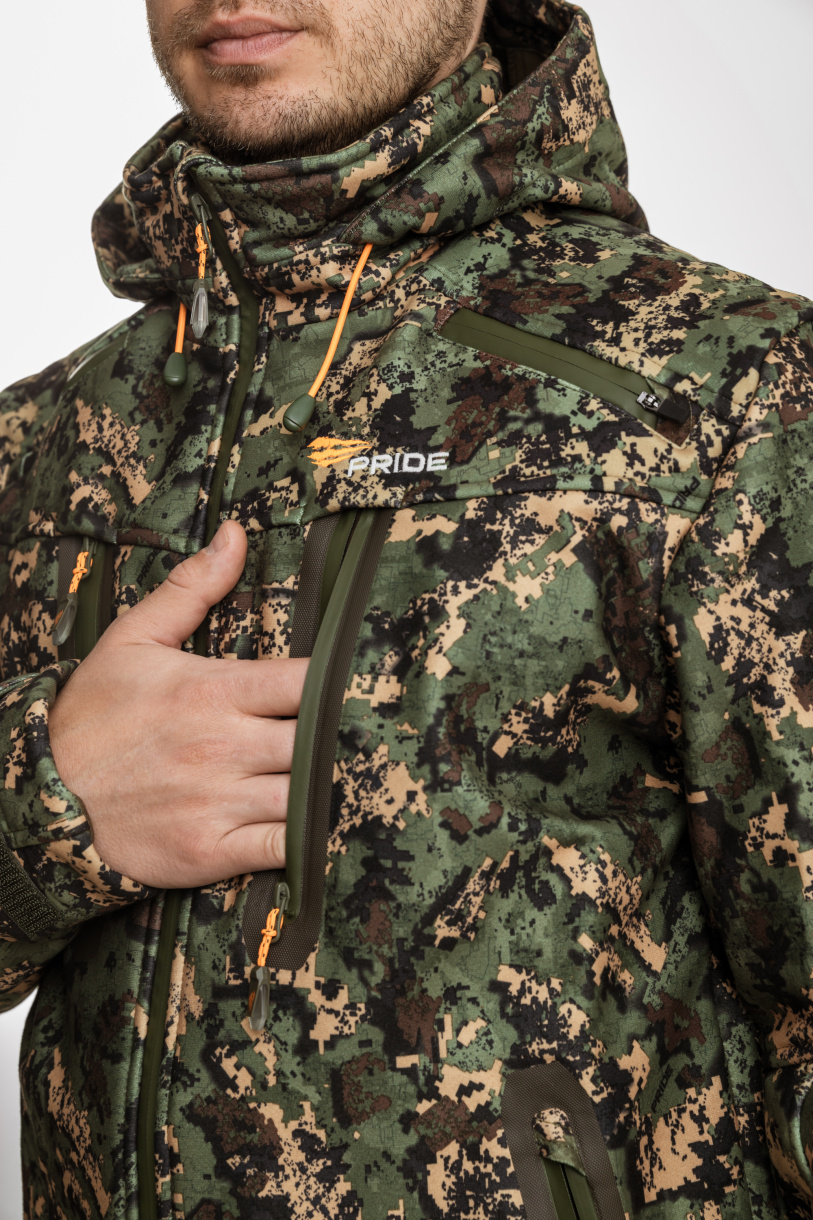 Вольф костюм для охоты PRIDE, Hunt-Shell, лес