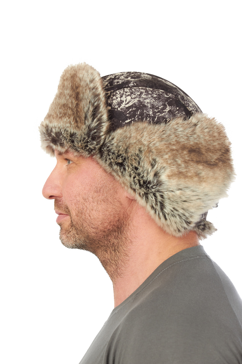 Буран шапка-ушанка ORION Active, серый шельф
